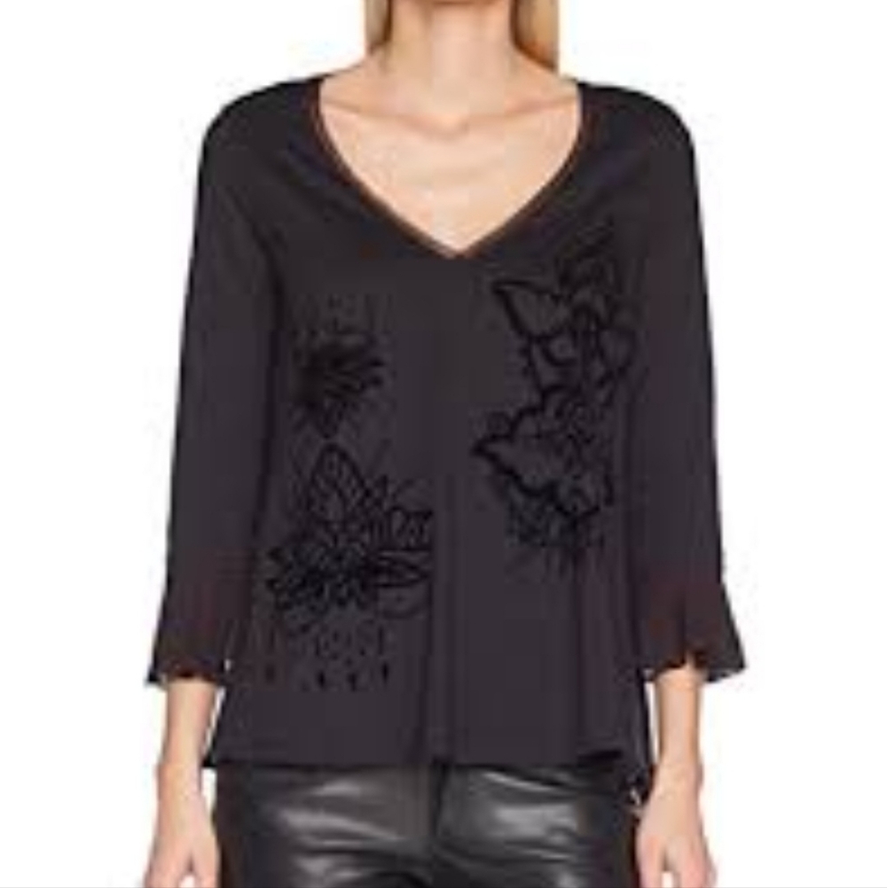 Desigual Women's Ts_MASI T-Shirt Black size M
